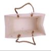 Rjkart Handmade Gift Paper Carry Bags White with Real Flower Leaf Bag Set of 10 view 4