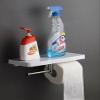 Branco Homegear HGI-017 Italia Plastic Wall Shelf (White) view 2