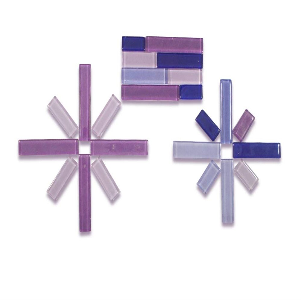 Sai Mosaic Art Purple Stirps 200 Gm