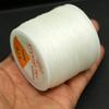 Beadsnfashion Clear Crystal Bracelet Stretchable Elastic Thread Beading String Cord for Beading and Jewellery Making 100 Mtrs Spool Size 1 mm view 2