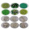eshoppee Handmade Handcrafted Glass Beads Seed Beads, keel, kunda, Jump Ring, Lobster Clasp Closure (Green) view 1