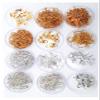 eshoppee Jewellery Making kit Material, Fitting kit Includes Lobster Claps, Jump Ring, keel, kunda, Earring, Necklace end Locking, chhalle,Ring, etc. (Silver Gold) view 2