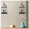 Kayra Decor Birds with Cage Design Stencils for Wall Painting - Pack of 1, 16 inch x 24 inch. view 1