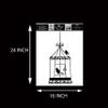 Kayra Decor Birds with Cage Design Stencils for Wall Painting - Pack of 1, 16 inch x 24 inch. view 3