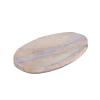 KLEO Natural Stone Soap Dish Made of Natural Water Absorbent Rainbow Stone - Unique Bath Kitchen Accessories view 1