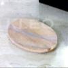 KLEO Natural Stone Soap Dish Made of Natural Water Absorbent Rainbow Stone - Unique Bath Kitchen Accessories view 2