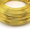 Beadsnfashion 10 Meters Aluminium Craft Wire 2mm Golden for DIY Art Projects, Wire Wrapping, Jewellery Design, Flower Decoration, Floral Arrangement and Handmade Craft Supplies view 2