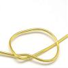 Beadsnfashion 10 Meters Aluminium Craft Wire 2mm Golden for DIY Art Projects, Wire Wrapping, Jewellery Design, Flower Decoration, Floral Arrangement and Handmade Craft Supplies view 3