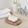KLEO Natural Stone Soap Dish Made of Natural Water Absorbent Rainbow Stone - Unique soap Dish. view 3