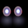 D'Mak Round Blue Color LED Ceiling COB Spot Light, 3 Watts - Pack of 2 view 1