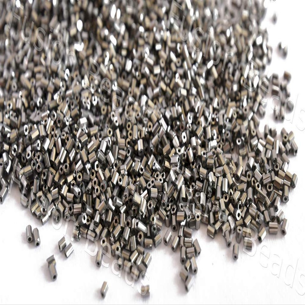 The Design Cart Iris Brown 2 Cut Seed Beads for Jewellery Making, Embroidery, Beading, Art and Craft Supplies (15/0-1.5 mm / 450 Grams) Standard Quality
