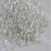 The Design Cart Transparent Luster White/Crystal Pipe/Bugle Beads/Glass Seed Beads (6.0 mm) (100 Grams) Standard Quality, for Jewellery Making, Beading, Arts and Crafts and Embroidery. view 1
