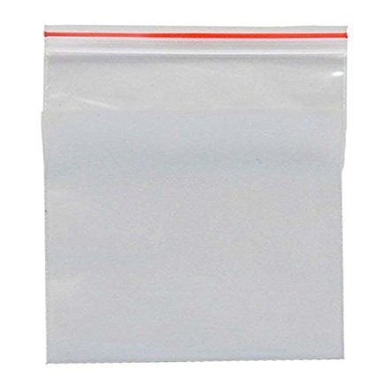 DMS RETAIL Zip Lock Pouch Bag 8X10 Inches -Pack of 20-Resealable Plastic bags