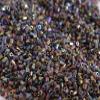 The Design Cart Transparent Rainbow Brown/Topaz 2 Cut Beads/Glass Seed Beads (11/0-2.0 mm) (100 Grams) Standard Quality, for Jewellery Making, Beading, Arts and Crafts and Embroidery. view 2