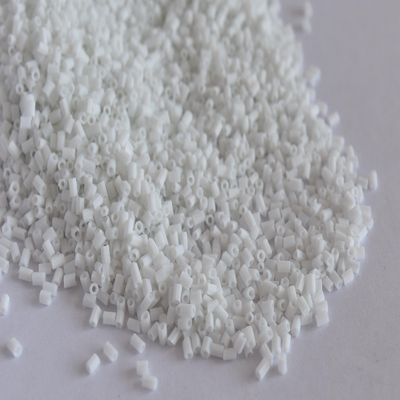 The Design Cart Opaque White 2 Cut Beads/Glass Seed Beads (15/0-1.5 mm) (100 Grams) Standard Quality, for ? Jewellery Making, Beading, Arts and Crafts and Embroidery.