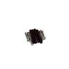 Spiry 9x9 inch Acrylic Wall Mount Bathroom Corner Shelf-Rack-Wall Shelves(Black) view 4