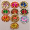 VARNI CREATION Silk God Poshak (5 inch, Multicolour) view 1