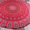Textile export creations Cotton Centre Table Cover (Set of 1, Multicolour) view 2