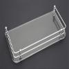 Spiry Stylist 12x5 Inch Acrylic Wall Mount Bathroom Shelf, Rack for Kitchen & Bathroom(Clear) view 1