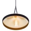 R@DIANT Vintage Black Metal Tawa Hanging Light, Pendant Ceiling Light and Lamp view 2