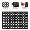 Marc Cleaning Products Marc Cleaning Products Rubber Hollow Mat (Black, Pack of 1) view 4