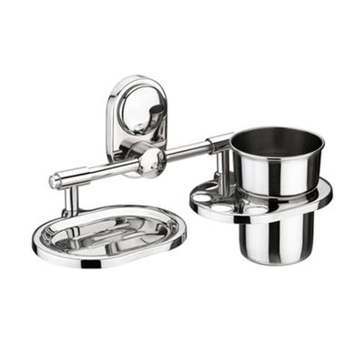 Mclion Brass MI-108 Soap Dish with Tumbler Holder