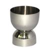 Navisha Stainless Steel Double Side Round Shape Peg Measure MINI Bar Tool 30/60Ml view 2