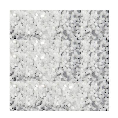 The Design Cart Translucent White 2 Cut Seed Beads for Jewelry Making, Bracelet, Necklace, Dress Material,Embriodery Size-11/0-2.0 mm, Pack of 100 Grams