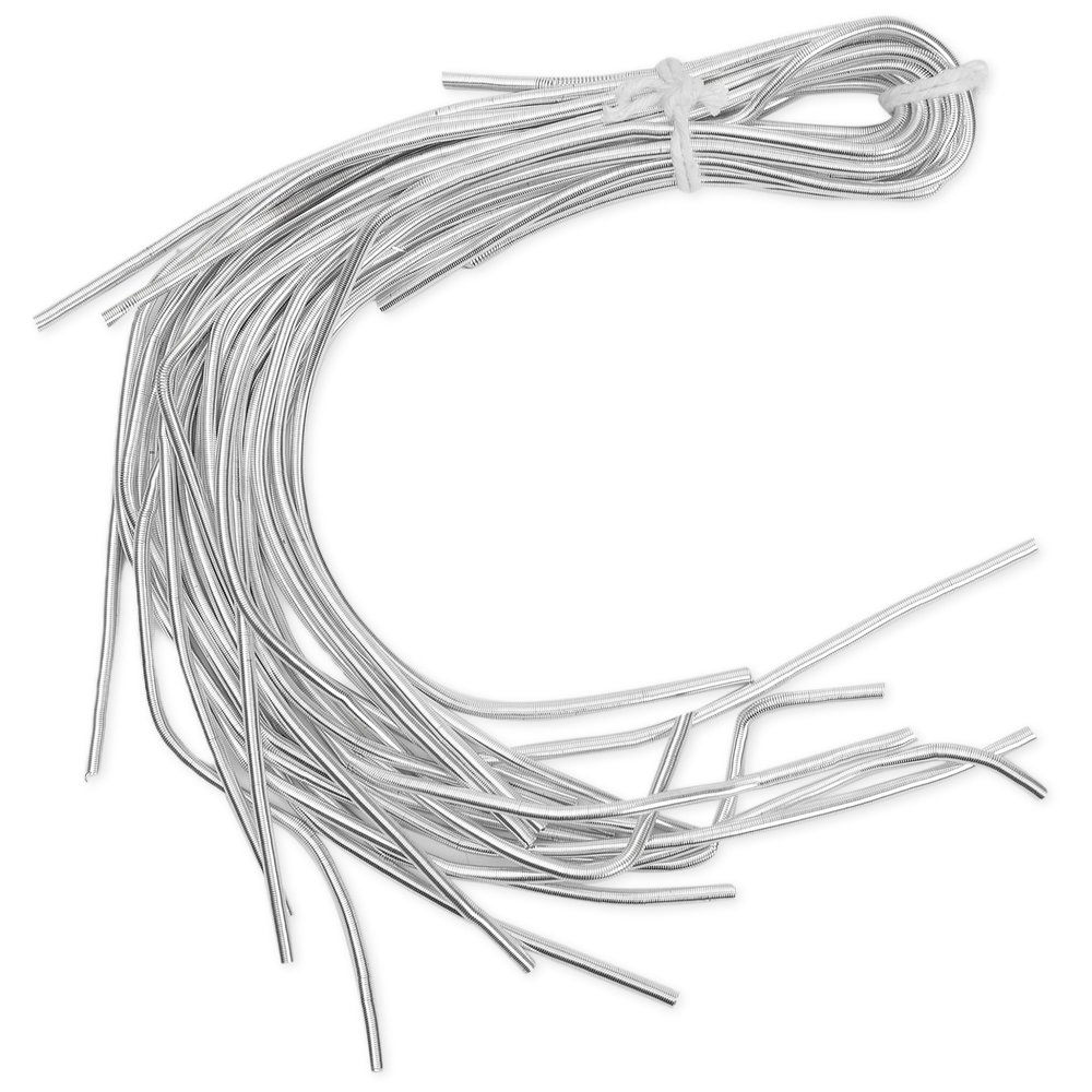 Embroiderymaterial Dapka For Aari, Zardosi Embroidery & Jewellery Work,3MM, Smooth Finish, Silver Color(100 Gram)