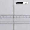 Embroiderymaterial Dapka For Aari, Zardosi Embroidery & Jewellery Work,3MM, Smooth Finish, Silver Color(100 Gram) view 2