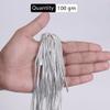 Embroiderymaterial Dapka For Aari, Zardosi Embroidery & Jewellery Work,3MM, Smooth Finish, Silver Color(100 Gram) view 4