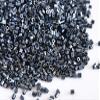 The Design Cart Opaque Luster Black 2 Cut Beads/Glass Seed Beads (11/0-2.0 mm, 100 Grams) Standard Quality, for Jewellery Making, Beading, Embroidery, Art and Craft view 1