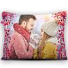 K1Gifts Personalized Satin Photo Pillow/Cushion (White, 12x15 Inch) view 2