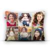 K1Gifts Personalized/Customized 6 Photo and Satin Pillow/Cushion with Filler (12X15, White). view 2