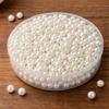 SATYAM KRAFT 1200 Pcs White Artificial Pearl Beads (4mm) | Loose Pearl Moti Beads Making Kit for DIY Jewelry Craft Hand Work Sewing Beading Embroidery Scrapbooking Art Decoration Gift Packing Decor view 1