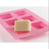 Cake Decor Silicone 6 Cavity Square Soap Mold view 3