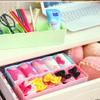 JAPP The Creative India Undergarments Inner Wear Socks Cosmetic Makeup Drawer Organizer Partition Box (Multi Color) - Pack Of 4 view 2