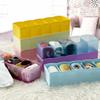 JAPP The Creative India Undergarments Inner Wear Socks Cosmetic Makeup Drawer Organizer Partition Box (Multi Color) - Pack Of 4 view 4