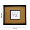 Interio Crafts Wood and Plexi Glass Wall Hanging Real Madrid Team Logo Paper Print Framed Poster (12 by 8-Inch, Black frame) view 2