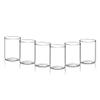 Borosil Vision Glass Set of 6, 295 ml, Borosilicate Glass, Microwave Safe (Transparent), 6 Count (Pack of 1) (BV430100002EC) view 2