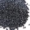 The Design Cart Opaque Luster Black Round Rocailles/Glass Seed Beads (6/0-3.5 mm) (100 Grams) Standard Quality, for Jewellery Making, Beading, Arts and Crafts and Embroidery. view 1