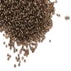 The Design Cart Silverline Smoke Brown Round Seed Beads for Jewellery Making, Embroidery, Beading, Art and Craft Supplies (11/0-2.0 mm / 450 Grams) Standard Quality view 1