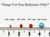 The Design Cart Turquoise Inside Round Seed Beads for Jewelry Making, Bracelet, Necklace, Dress Material,Embriodery Size-8/0-3.0 mm, Pack of 450 Grams view 3