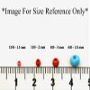The Design Cart Metalic Uni Copper Round Seed Beads for Jewellery Making, Embroidery, Beading, Art and Craft Supplies (11/0-2.0 mm / 100 Grams) Standard Quality view 2