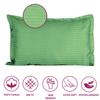 Trance Home Linen 200 TC 100% Cotton Large Size 20x30 inch Satin Stripe Pillow Covers | Pillow Cases | Set of 2 Piece Pillow Covers only |Large Size (Moss Green, 20 X 30 inch) view 2