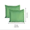 Trance Home Linen 200 TC 100% Cotton Large Size 20x30 inch Satin Stripe Pillow Covers | Pillow Cases | Set of 2 Piece Pillow Covers only |Large Size (Moss Green, 20 X 30 inch) view 3