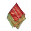 GoGreenWorld Cotton Pooja Samagri Devi Mata Full Jari Chunri with Golden Embroidery and Lace (2 x 1.5 m) view 3