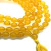 REBUY Yellow Agate Mala Crystal Healing Gemstone Mala Japa Mala Necklace for Men & Women, Beads 108+1 view 2