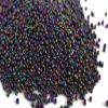 The Design Cart Iris Purple Round Rocailles/Glass Seed Beads (8/0-3.0 mm, 100 Grams) Standard Quality, for Jewellery Making, Beading, Embroidery, Art and Craft view 1