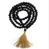 Krisah Agate Stone Hakik Mala (Standard Size Black) view 1